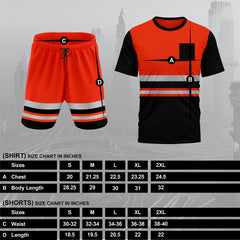 Toro Activa Hi-Vis Tracksuit / Tshirt and Shorts Set SST-103