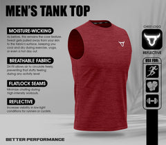 Toro Activa Essentials Milange Performance Tank Top - 3 Colour Pack TORO ACTIVA