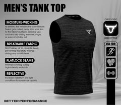 Toro Activa Essentials Milange Performance Tank Top - 3 Colour Pack TORO ACTIVA