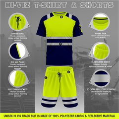 Toro Activa Hi-Vis Tracksuit / Tshirt and Shorts Set SST-101