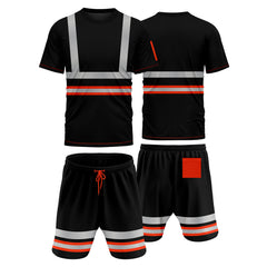 Toro Activa Hi-Vis Tracksuit / Tshirt and Shorts Set SST-104