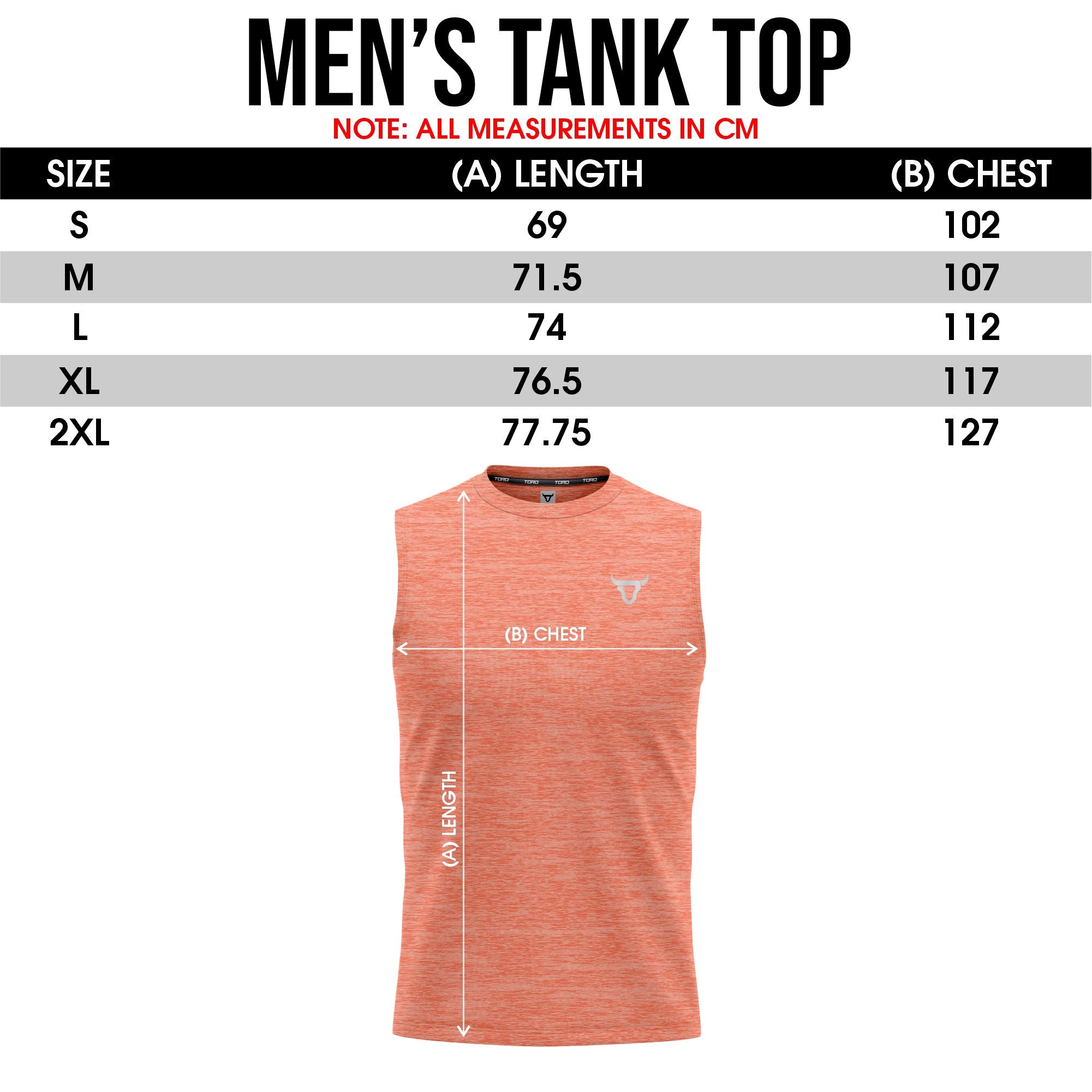 Toro Activa Essentials Milange Performance Tank Top - 3 Colour Pack TORO ACTIVA