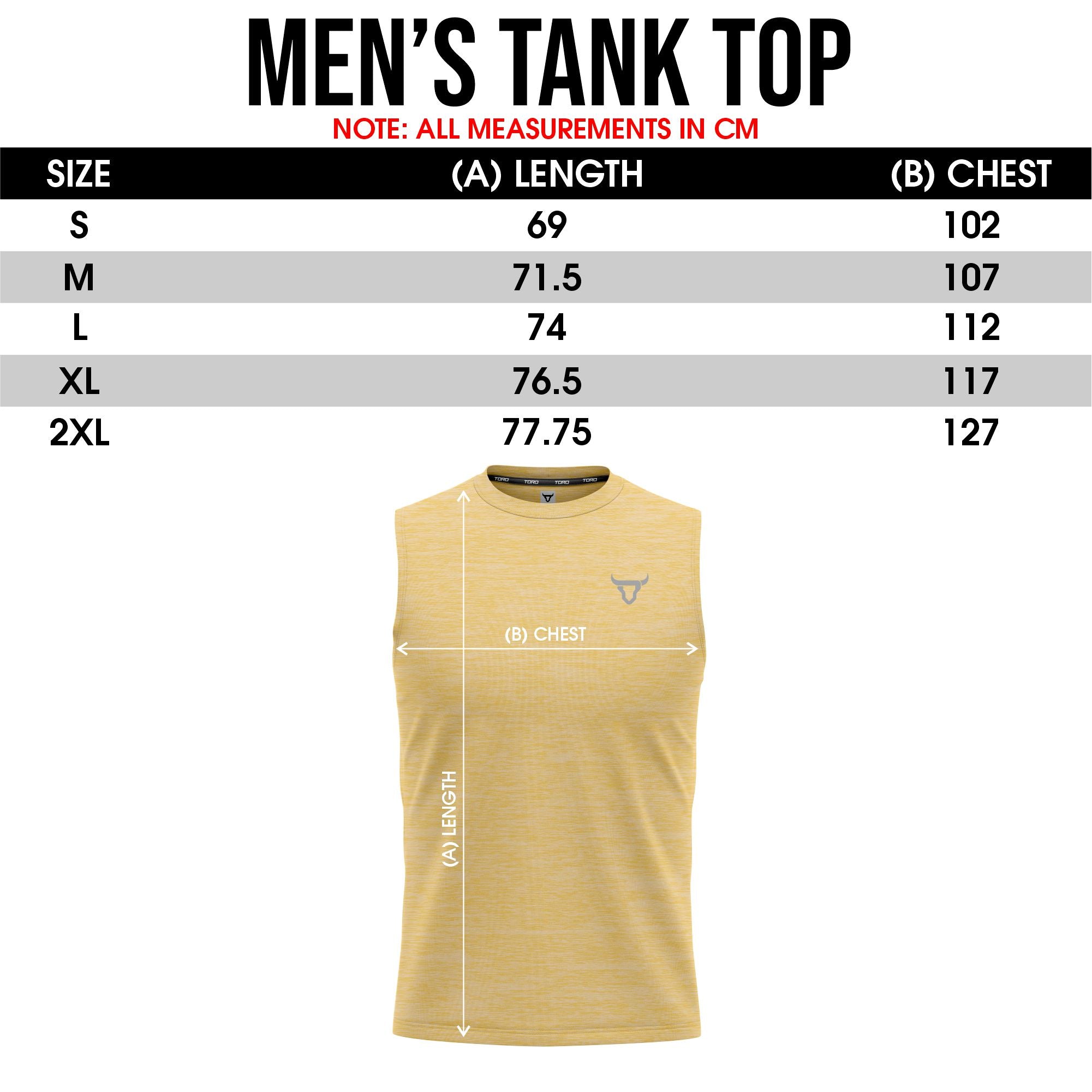 Toro Activa Essentials Milange Performance Tank Top - 3 Colour Pack TORO ACTIVA