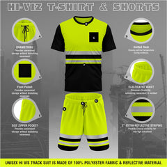 Toro Activa Hi-Vis Tracksuit / Tshirt and Shorts Set SST-103
