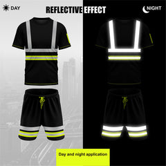 Toro Activa Hi-Vis Tracksuit / Tshirt and Shorts Set SST-104