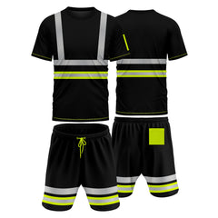 Toro Activa Hi-Vis Tracksuit / Tshirt and Shorts Set SST-104