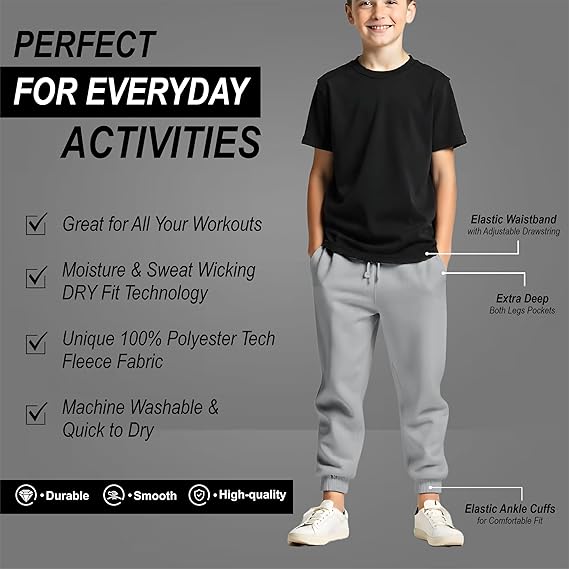 Toro Activa Kids Cuffed Bottoms Jogging Trouser TORO ACTIVA