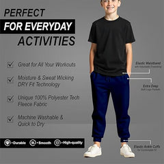 Toro Activa Kids Cuffed Bottoms Jogging Trouser TORO ACTIVA