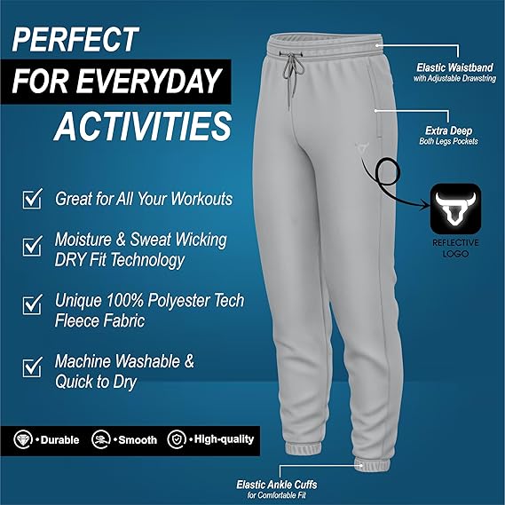 Toro Activa Mens Lightweigt Cuffed Bottoms Jogging Trouser TORO ACTIVA