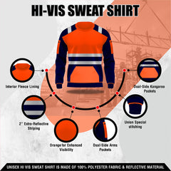 Toro Activa Workwear Hi-Vis Sweatshirt S101