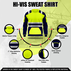 Toro Activa Workwear Hi-Vis Sweatshirt S101