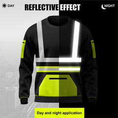 Toro Activa Workwear Hi-Vis Fleece Sweatshirt S104