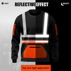 Toro Activa Workwear Hi-Vis Fleece Sweatshirt S104