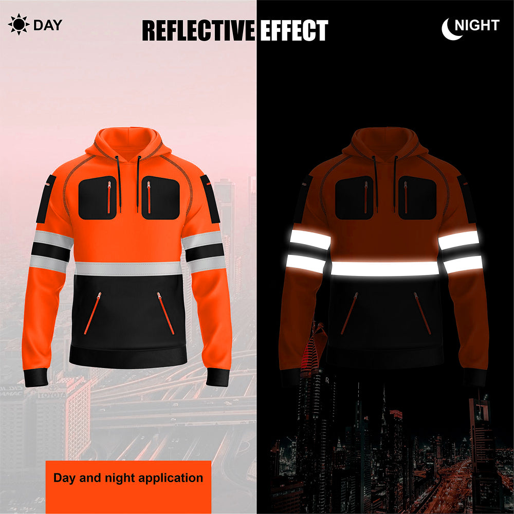 Toro activa Essential Hi-Vis Fleece Hoodie 2 TORO ACTIVA