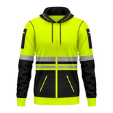 Toro Activa Hi-Vis Fleece pullover zipper Hoodie 1015