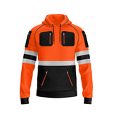 Toro activa Essential Hi-Vis Fleece Hoodie 2 - Orange/Black 2XL TORO ACTIVA