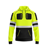 Toro activa Essential Hi-Vis Fleece Hoodie 2 Yellow/Black 2XL TORO ACTIVA