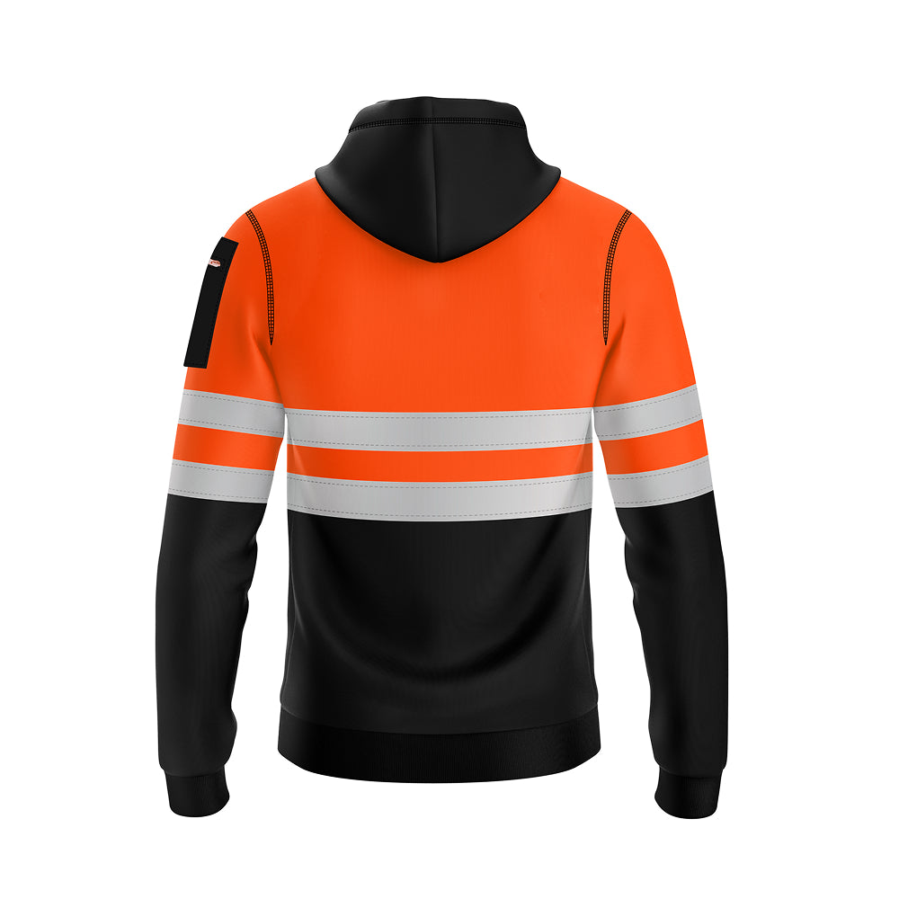 Hi-Vis Work Hoodie 6 | High Visibility Workwear Pullover TORO ACTIVA
