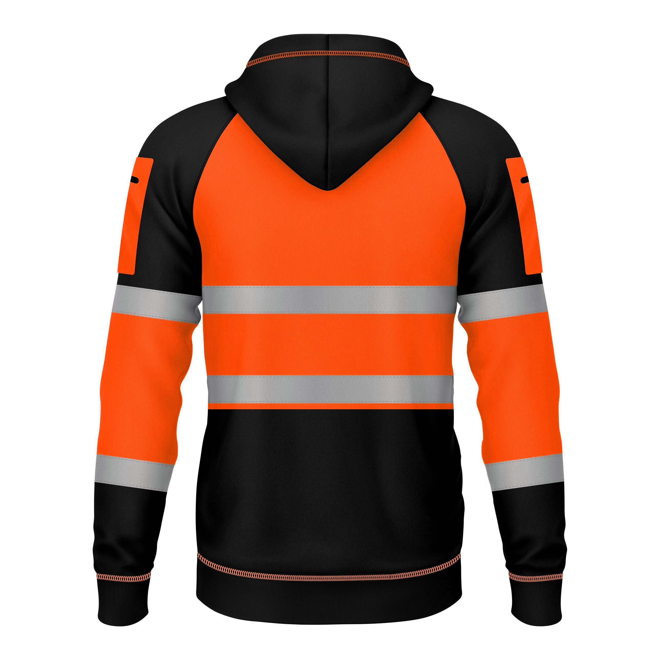 Toro Activa Hi-Vis Pullover Fleece Hoodie 1002 - Orange/Black TORO ACTIVA
