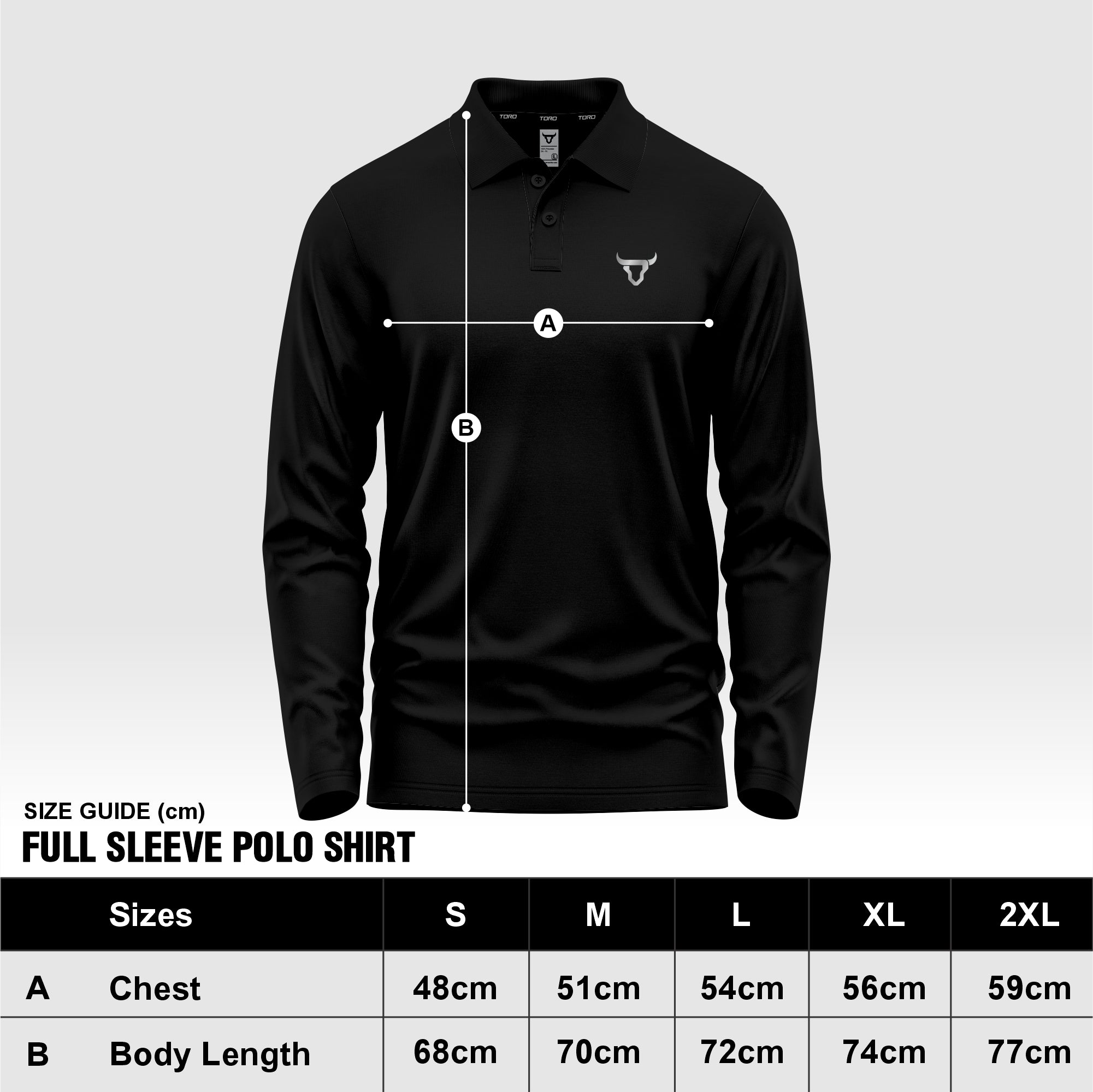 Toro Activa Dri-FIT Performance Long Sleeve Polo TORO ACTIVA