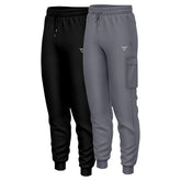 Toro Activa Men Tech Fleece Performance Joggers Black Grey TORO ACTIVA