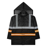 Toro Activa Lightweight Hi-Vis Rainsuit - RS104 Orange Black TORO ACTIVA