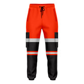 Toro Activa Workwear Fleece Joggers TR103 Orange/Black Orange Black TORO ACTIVA