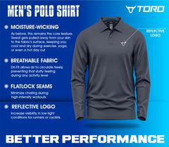 Toro Activa Dri-FIT Performance Long Sleeve Polo TORO ACTIVA
