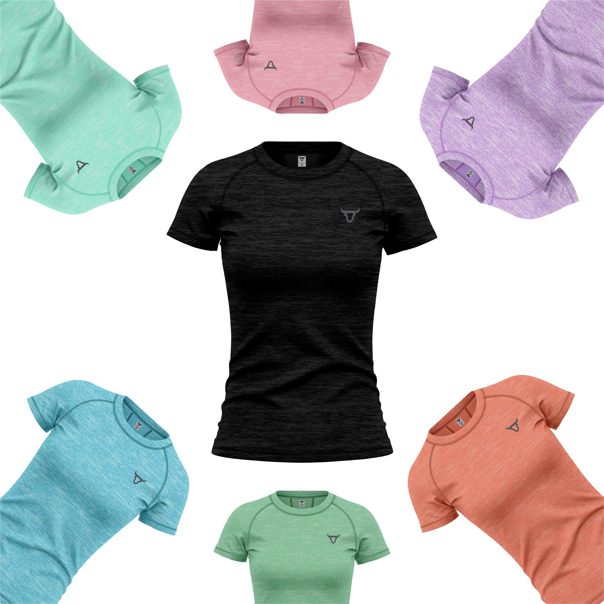 Toro Activa Women's Dry-Fit Melange Raglan Tee TORO ACTIVA