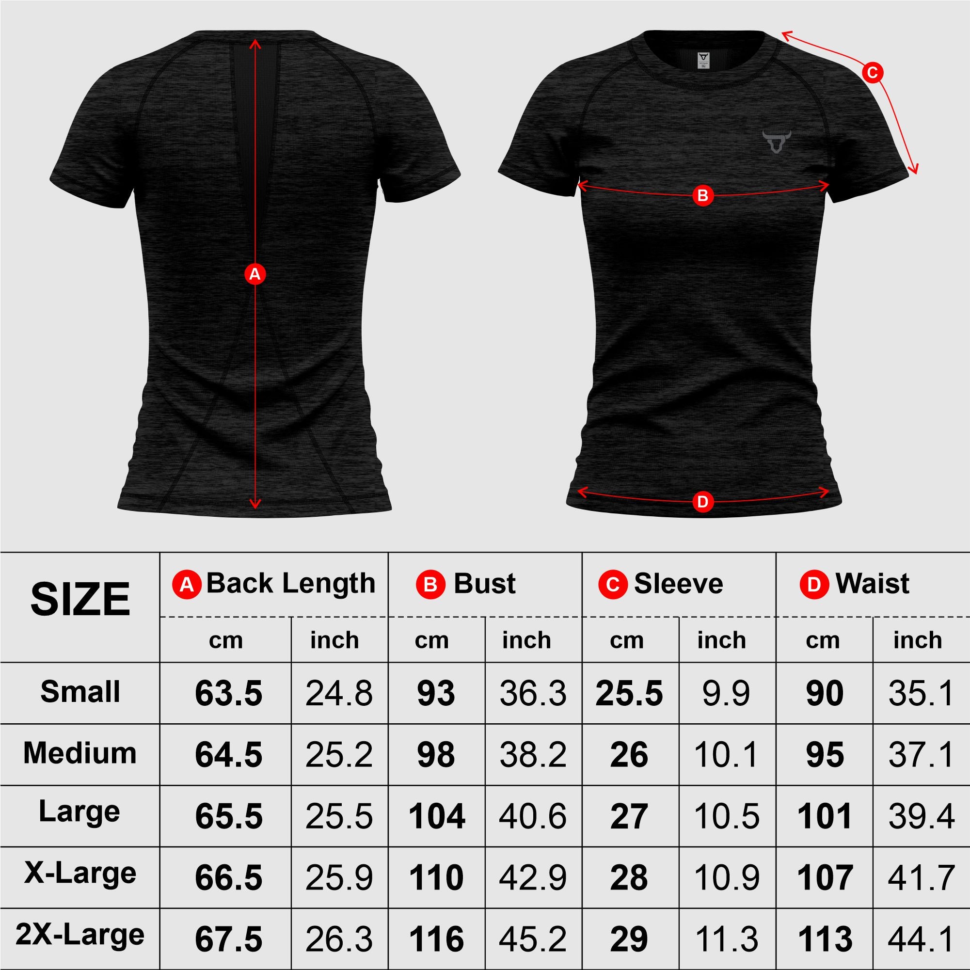 Toro Activa Women's Dry-Fit Melange Raglan Tee TORO ACTIVA