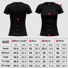 Toro Activa Women's Dry-Fit Melange Raglan Tee TORO ACTIVA