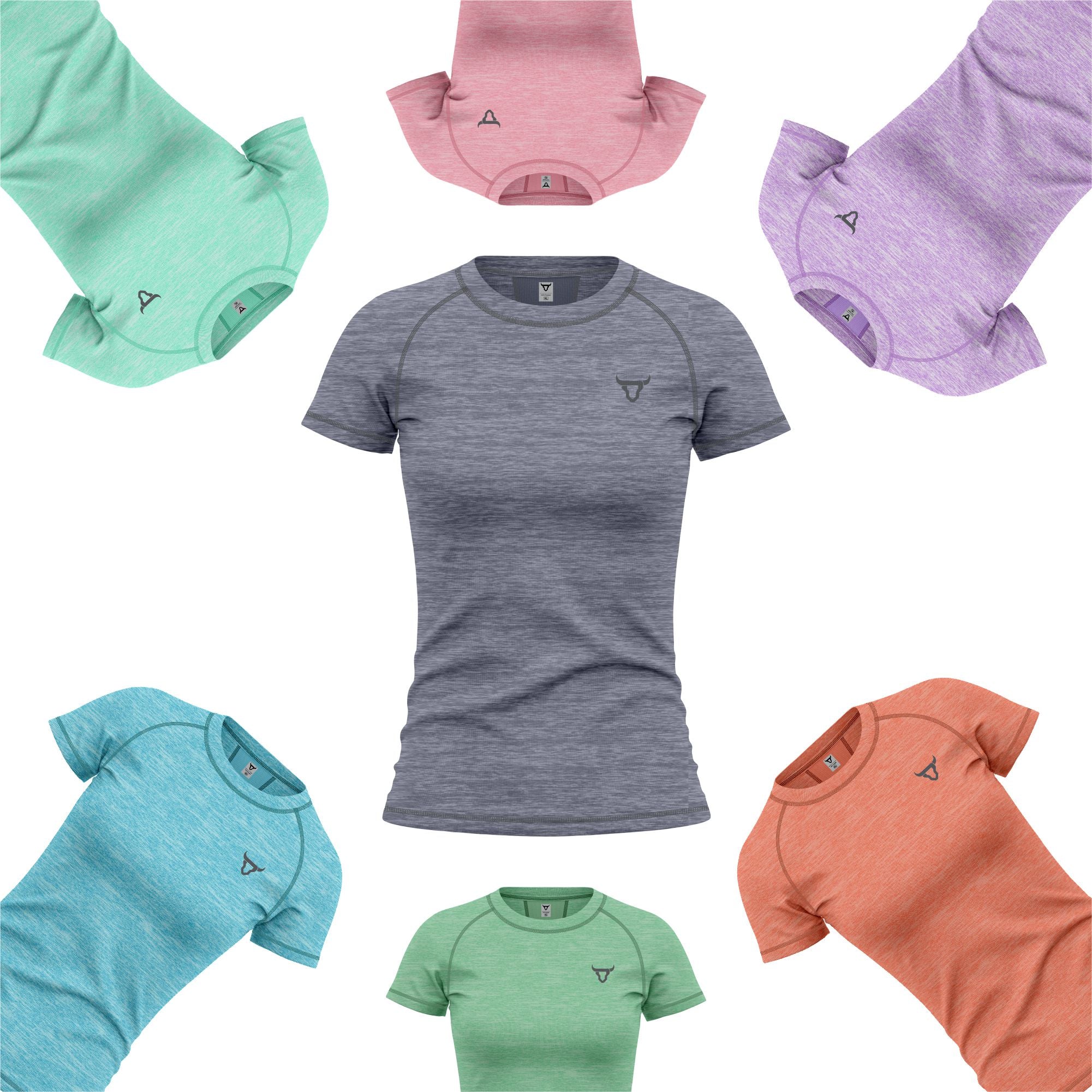 Toro Activa Women's Dry-Fit Melange Raglan Tee TORO ACTIVA