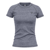 Toro Activa Women's Dry-Fit Melange Raglan Tee Grey TORO ACTIVA