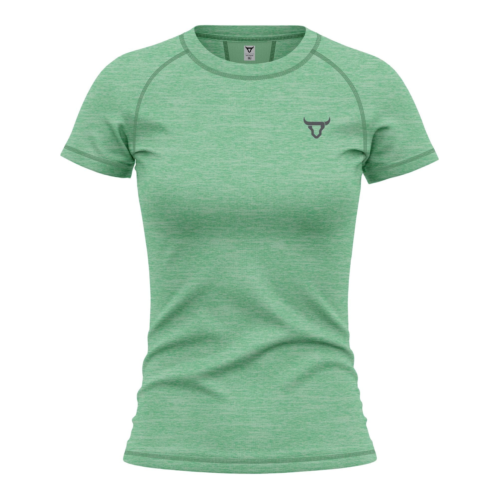 Toro Activa Women's Dry-Fit Melange Raglan Tee Green TORO ACTIVA