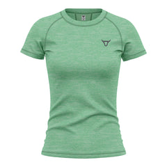 Toro Activa Women's Dry-Fit Melange Raglan Tee Green TORO ACTIVA