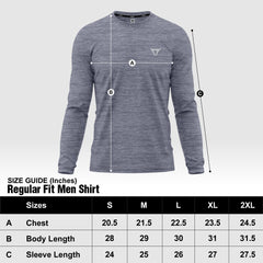 Toro Activa EliteFit Melange Long Sleeve Performance Tee TORO ACTIVA