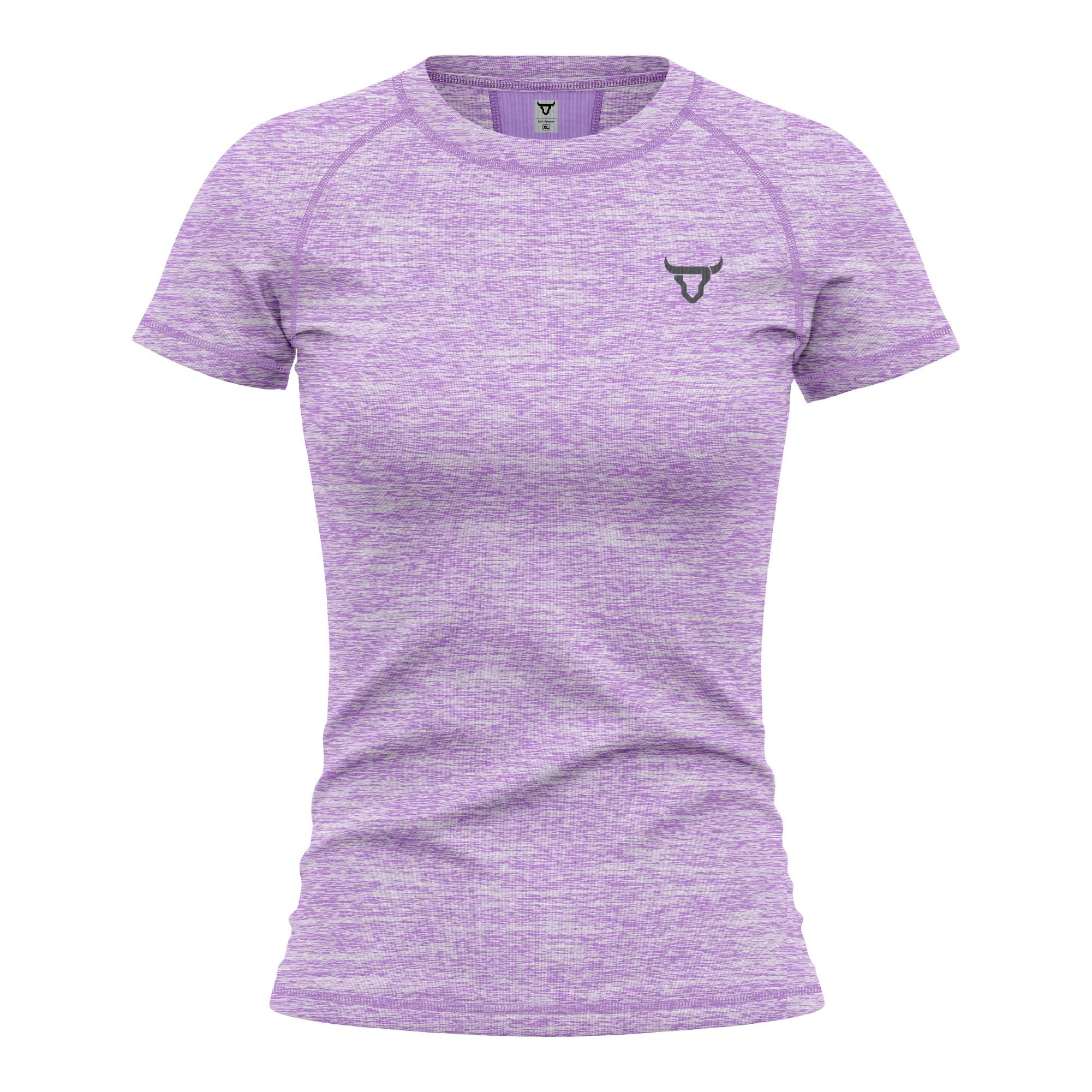 Toro Activa Women's Dry-Fit Melange Raglan Tee Purple TORO ACTIVA