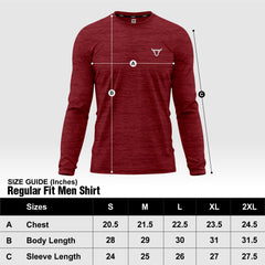 Toro Activa EliteFit Melange Long Sleeve Performance Tee TORO ACTIVA