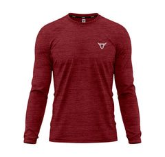 Toro Activa EliteFit Melange Long Sleeve Performance Tee Red TORO ACTIVA