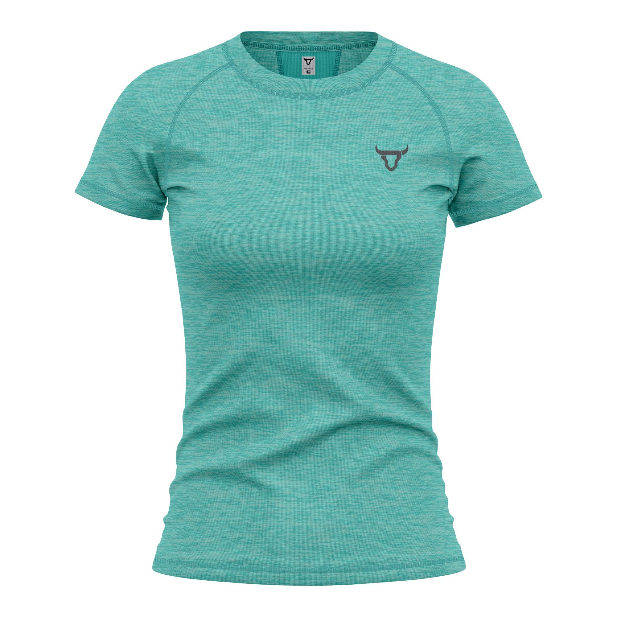 Toro Activa Women's Dry-Fit Melange Raglan Tee sky TORO ACTIVA