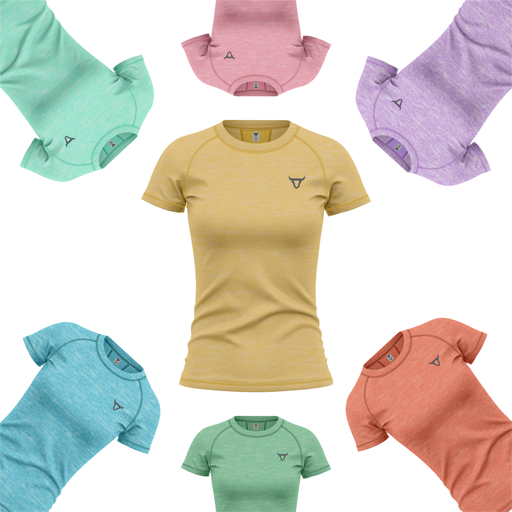 Toro Activa Women's Dry-Fit Melange Raglan Tee TORO ACTIVA