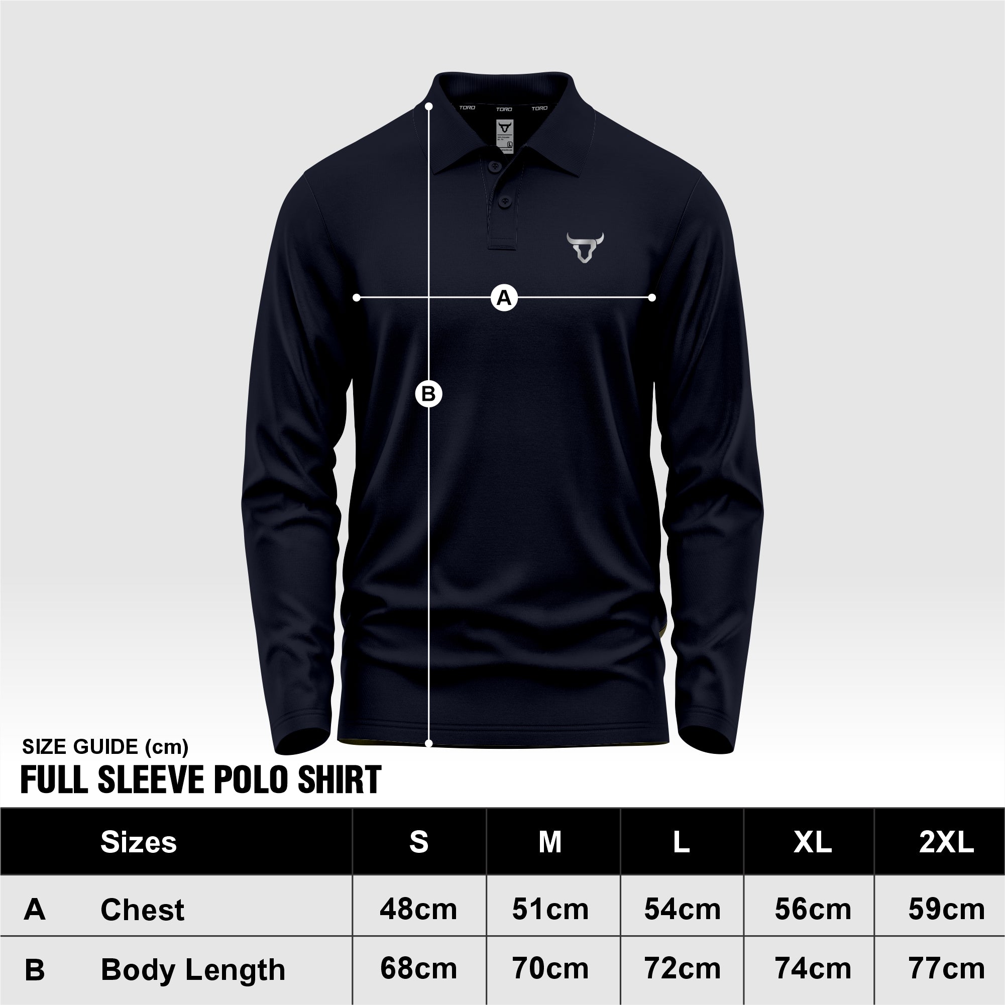 Toro Activa Dri-FIT Performance Long Sleeve Polo TORO ACTIVA