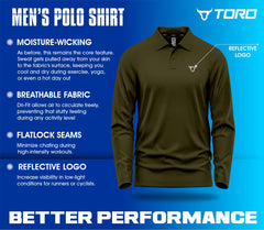 Toro Activa Dri-FIT Performance Long Sleeve Polo TORO ACTIVA