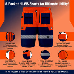 Toro Activa Hi-Vis Fleece Shorts SH107