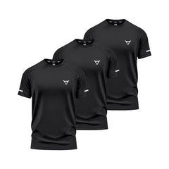 Toro Activa Performance Shirts - Pack of 3 Black TORO ACTIVA