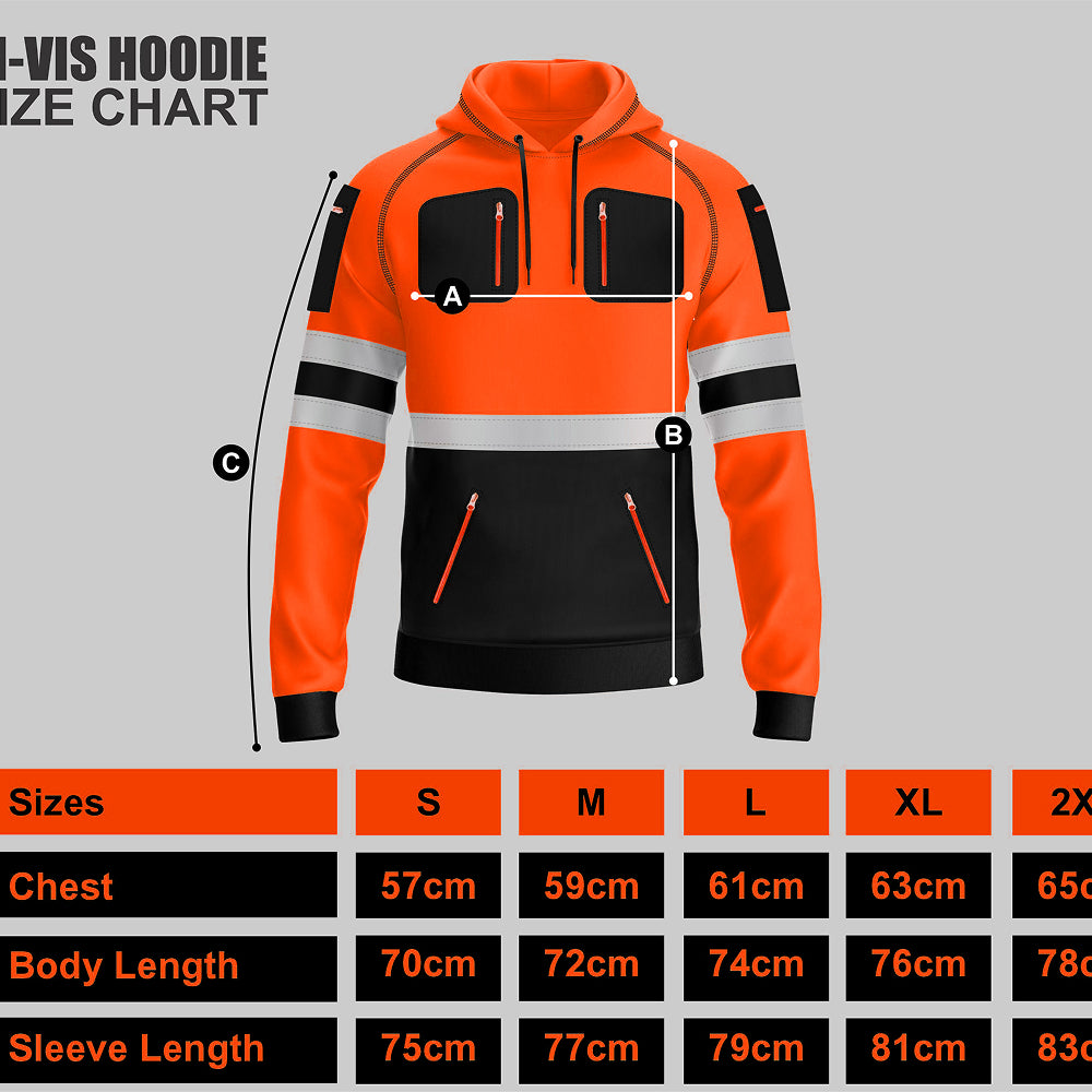 Toro activa Essential Hi-Vis Fleece Hoodie 2 TORO ACTIVA