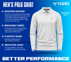Toro Activa Dri-FIT Performance Long Sleeve Polo TORO ACTIVA