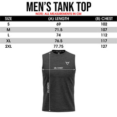 Essentials Cationic Black/Blue/Grey Tank Top - 3 Colour Pack TORO ACTIVA