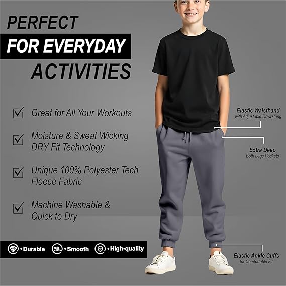 Toro Activa Kids Cuffed Bottoms Jogging Trouser TORO ACTIVA