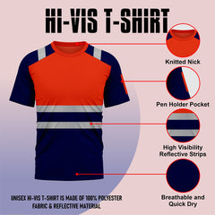 Toro Activa Hi-Vis Workwear TShirt T101 TORO ACTIVA